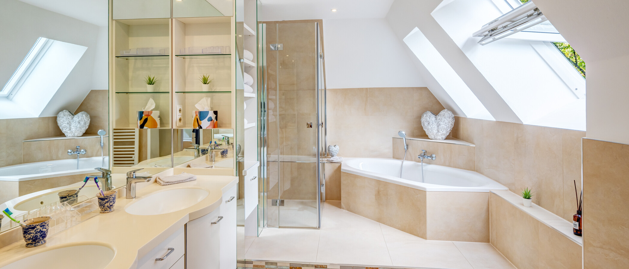Dachterrassenwohnung München Menterschwaige 01 1. Badezimmer 11267