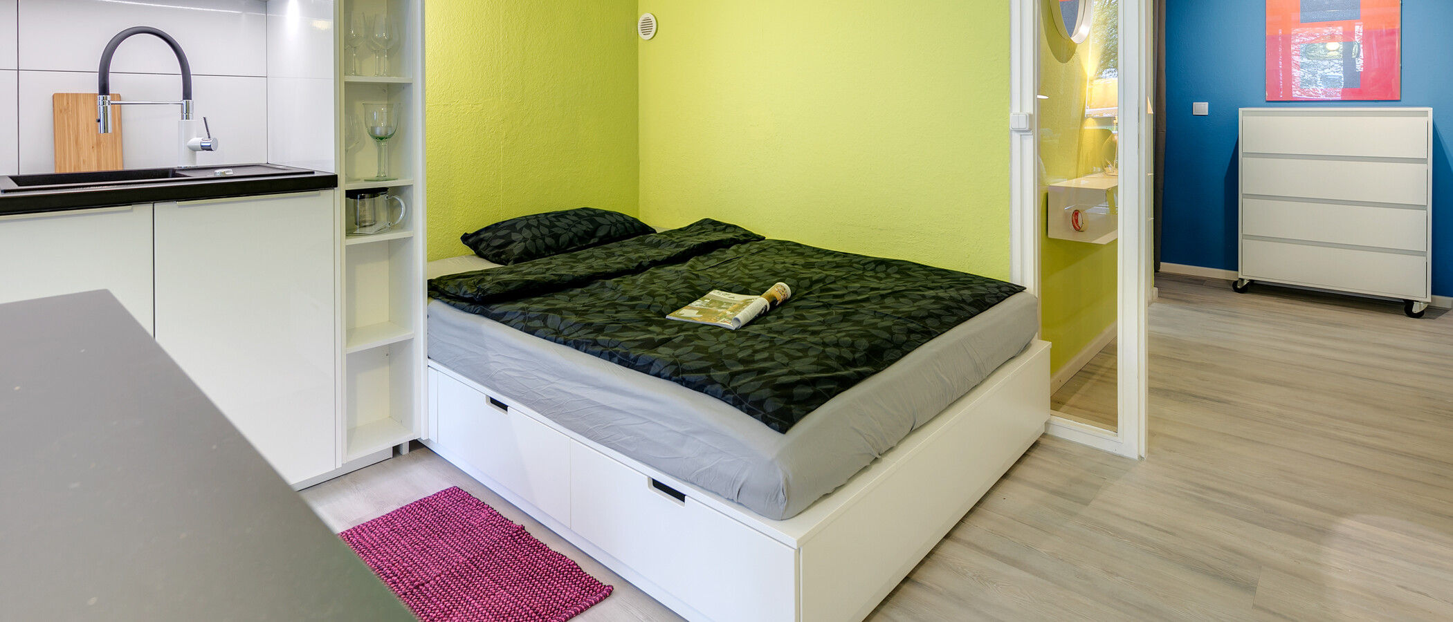 Wohnung München Haidhausen 01 Schlafbereich 11272