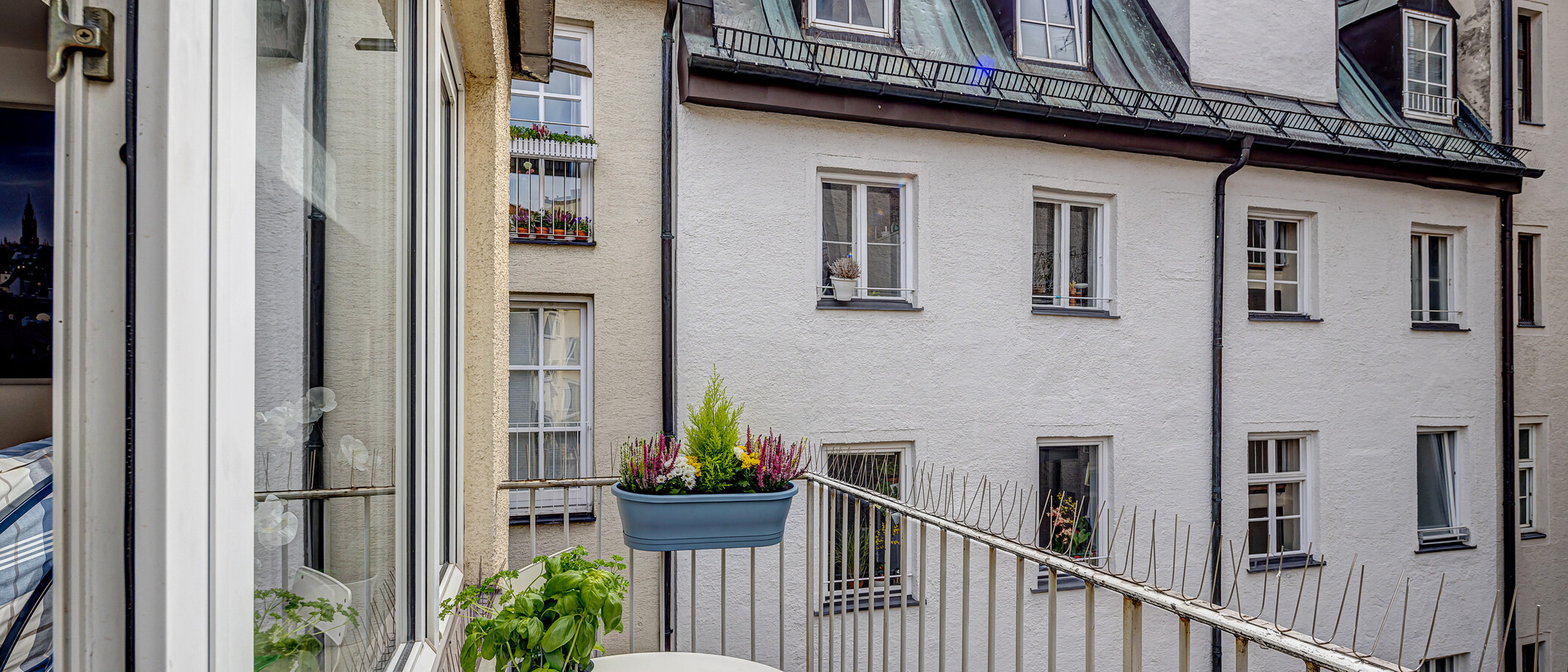 Wohnung München Lehel 01 Balkon 11273
