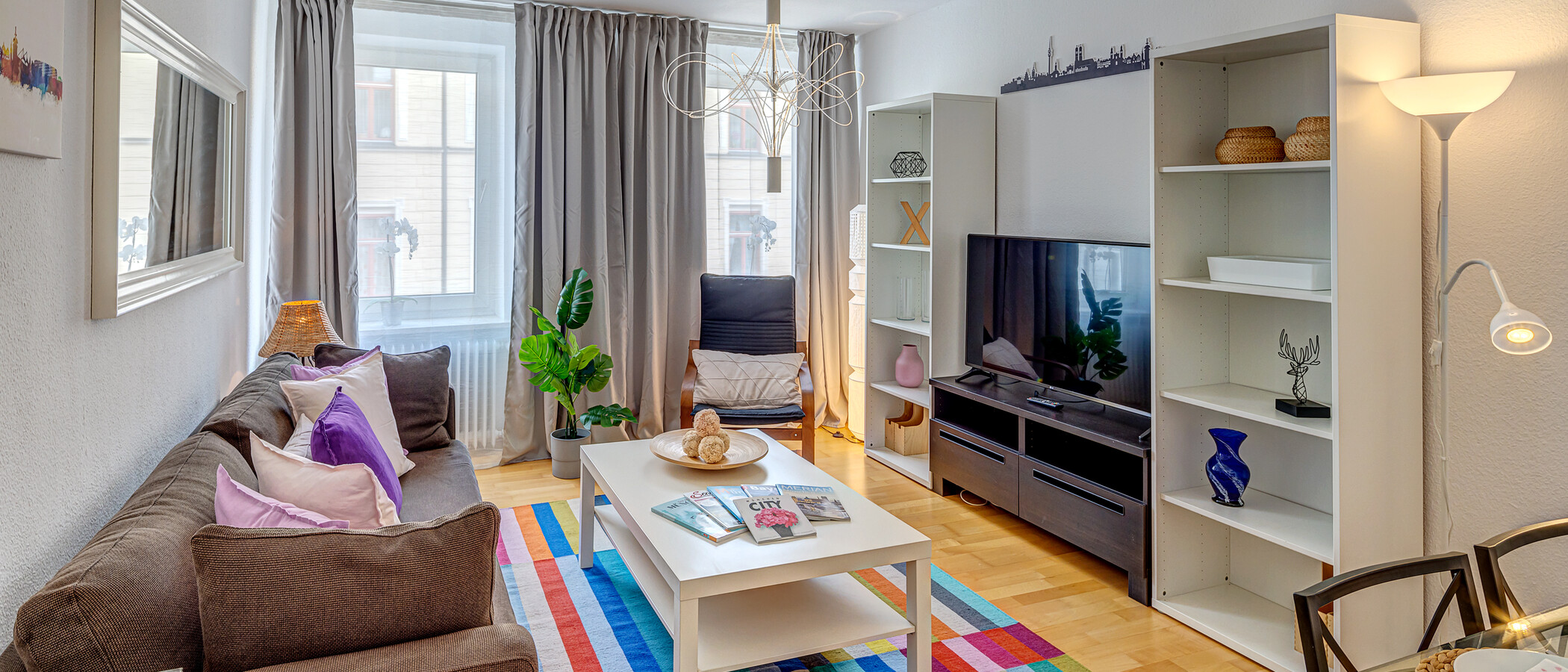 Wohnung München Lehel 01 Wohnbereich 11273