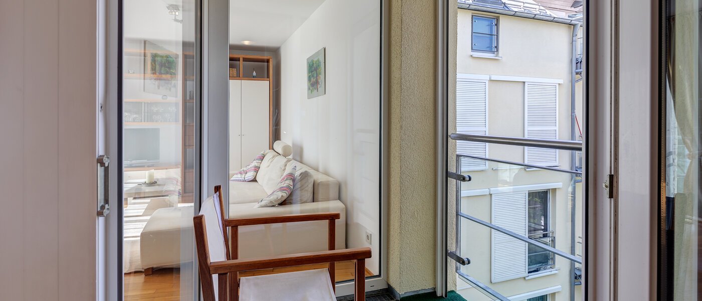 Wohnung München Glockenbachviertel 01 Balkon 11275