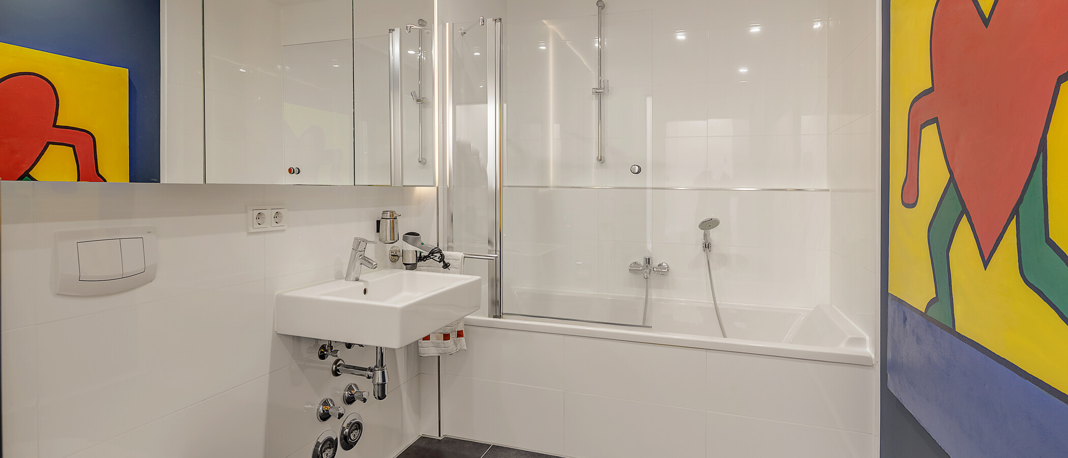 Wohnung München Schwabing-Nord (zw. Belgrad- & Leopoldstraße) 01 Badezimmer 11278