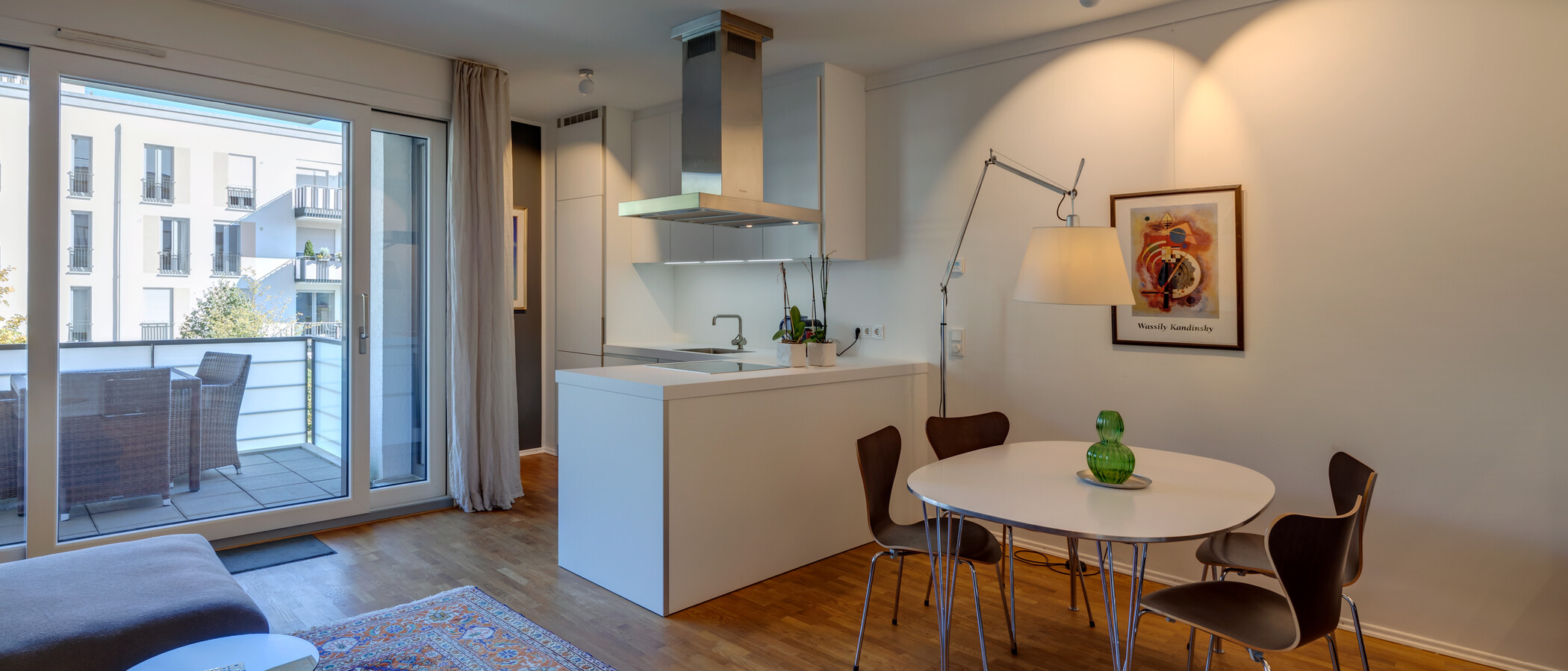 Wohnung München Schwabing-Nord (zw. Belgrad- & Leopoldstraße) 03 Wohnbereich 11278