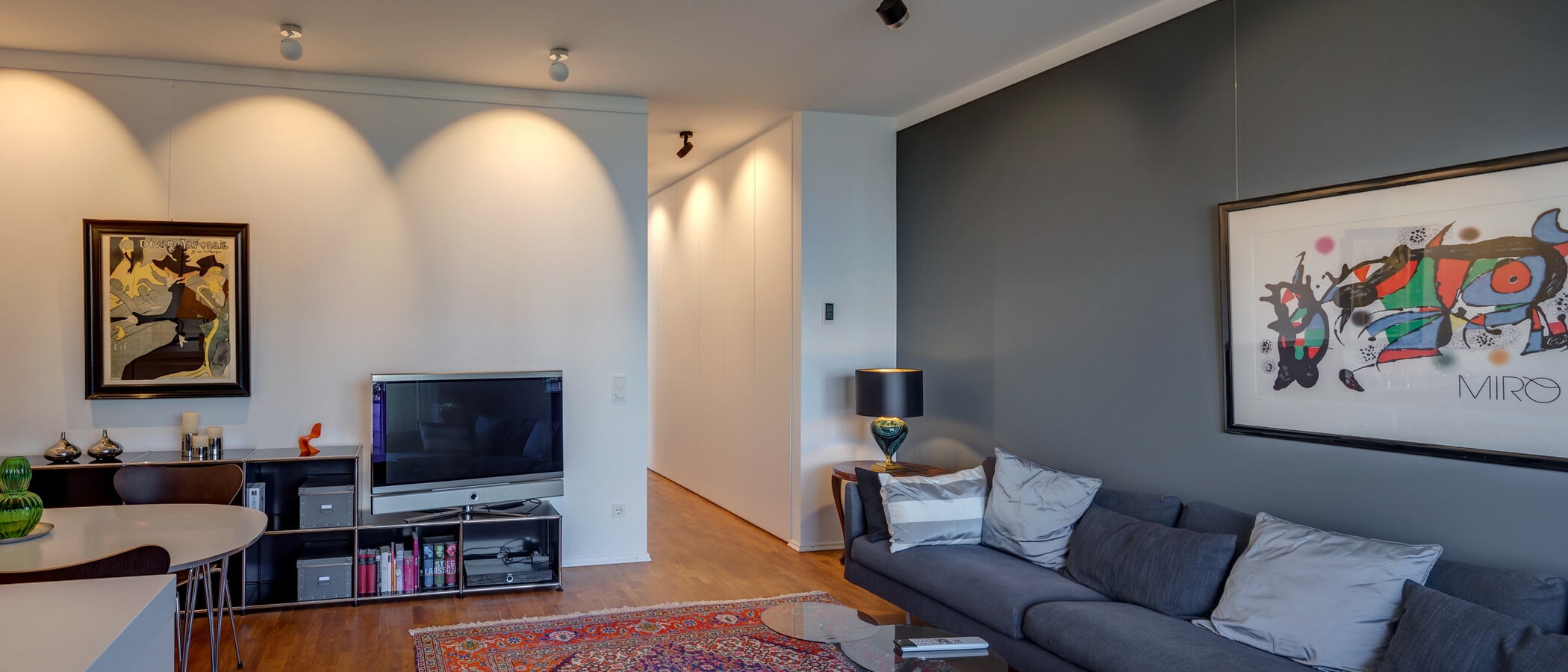 Wohnung München Schwabing-Nord (zw. Belgrad- & Leopoldstraße) 04 Wohnbereich 11278