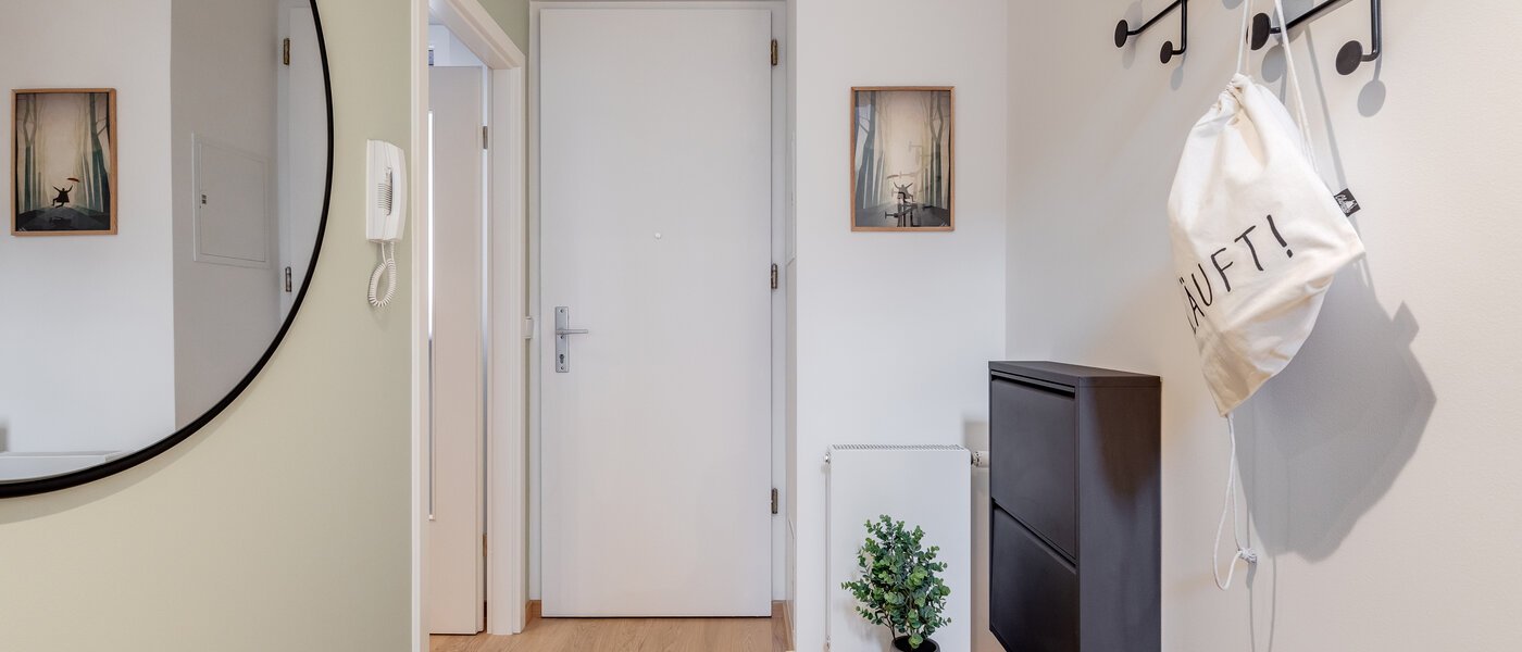 Maisonette-Galerie Wohnung München Maxvorstadt 02 Flur/Gang 11294