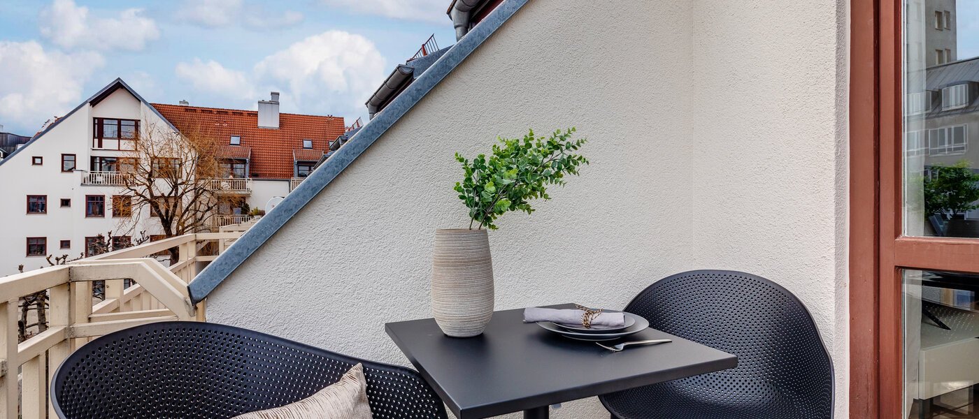 Maisonette-Galerie Wohnung München Maxvorstadt 01 Dachterrasse 11294