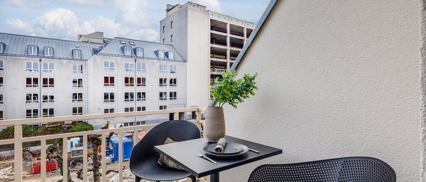 Maisonette-Galerie Wohnung München Maxvorstadt 02 Dachterrasse 11294