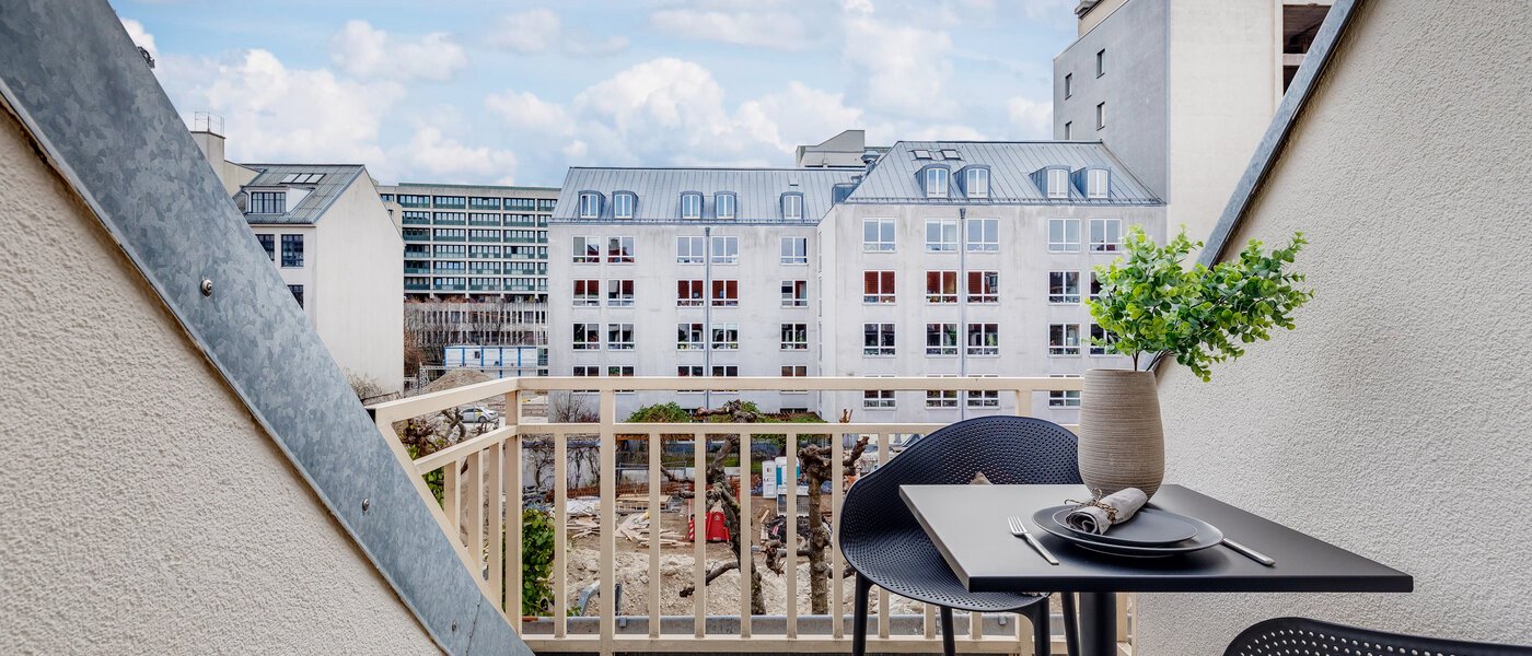 Maisonette-Galerie Wohnung München Maxvorstadt 03 Dachterrasse 11294