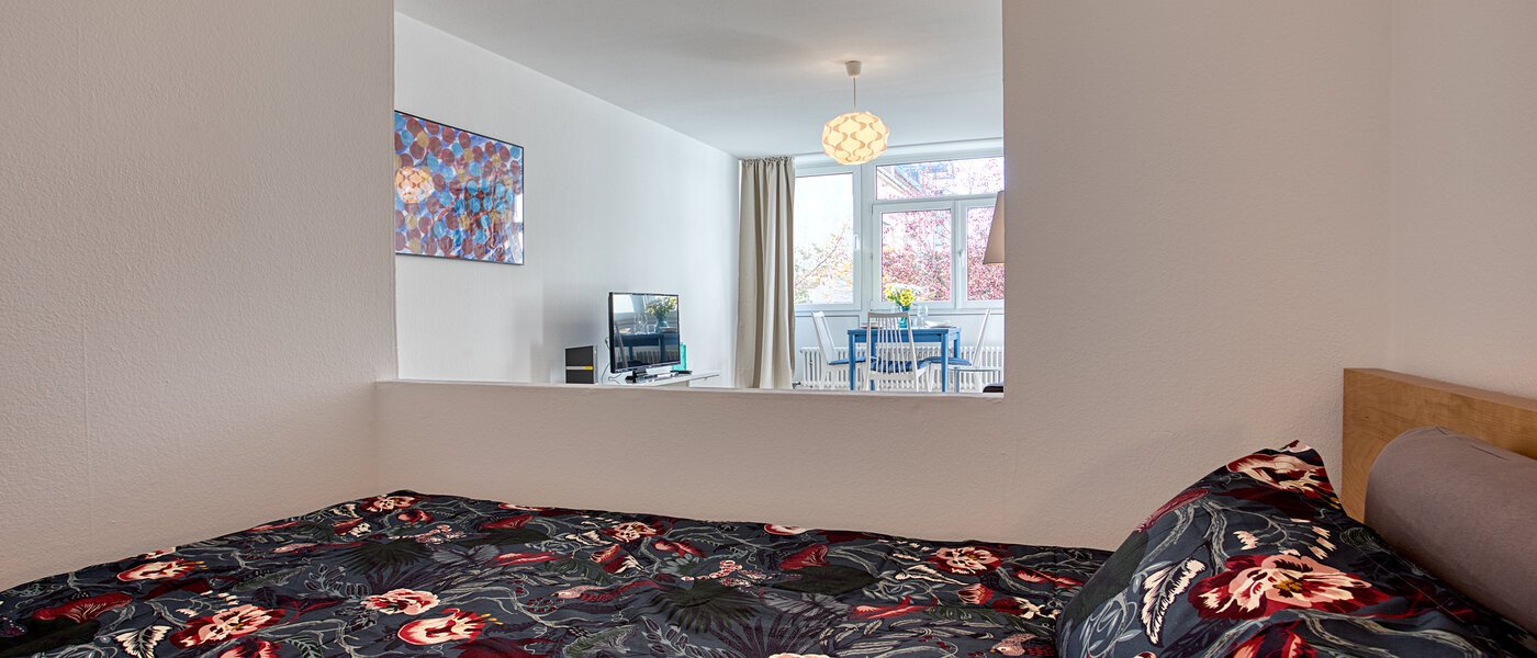 Wohnung München Isarvorstadt 02 Schlafbereich 11296