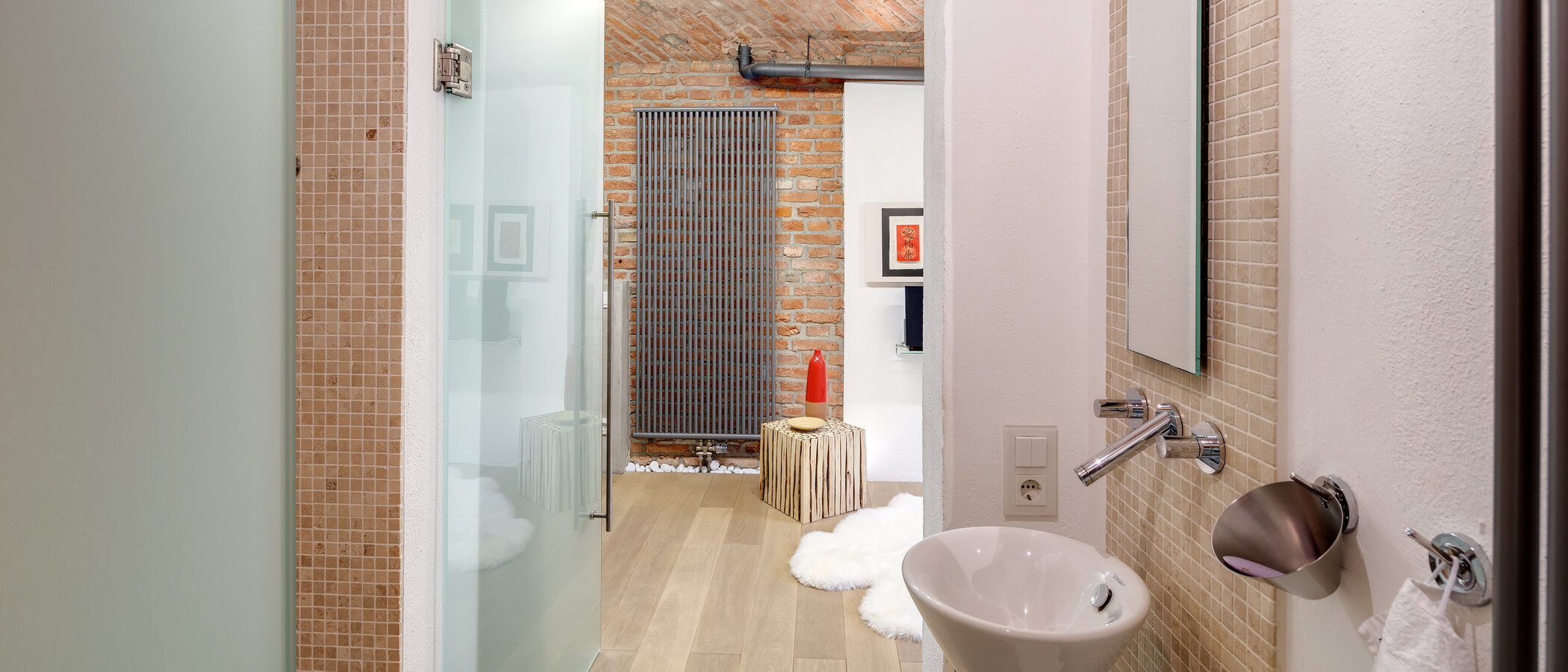 Loft München Maxvorstadt - Westen 02 2. Badezimmer 11314