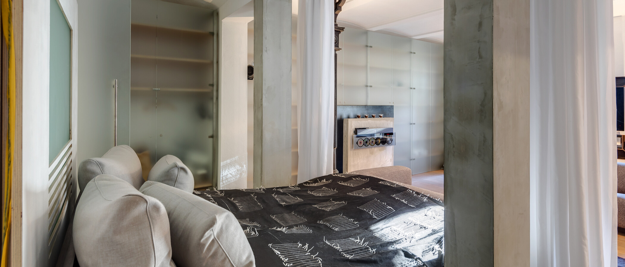 Loft München Maxvorstadt - Westen 01 Schlafzimmer 11314