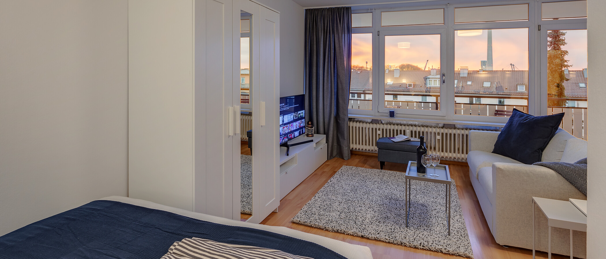 Wohnung München Schwabing-West 02 Schlafbereich 11320