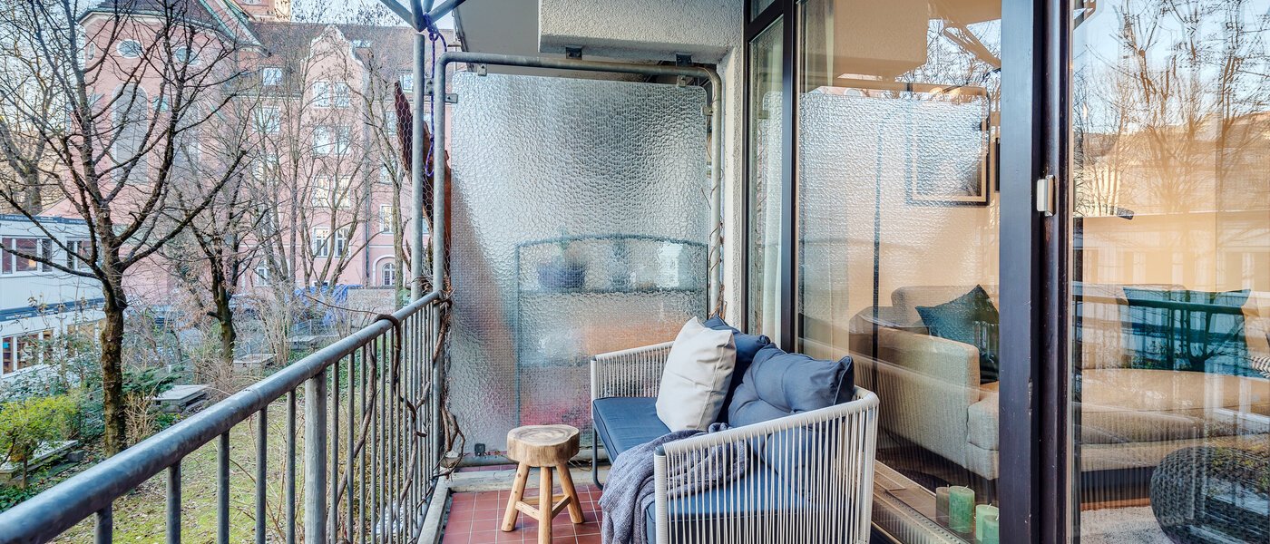 Wohnung München Lehel 01 Balkon 11326
