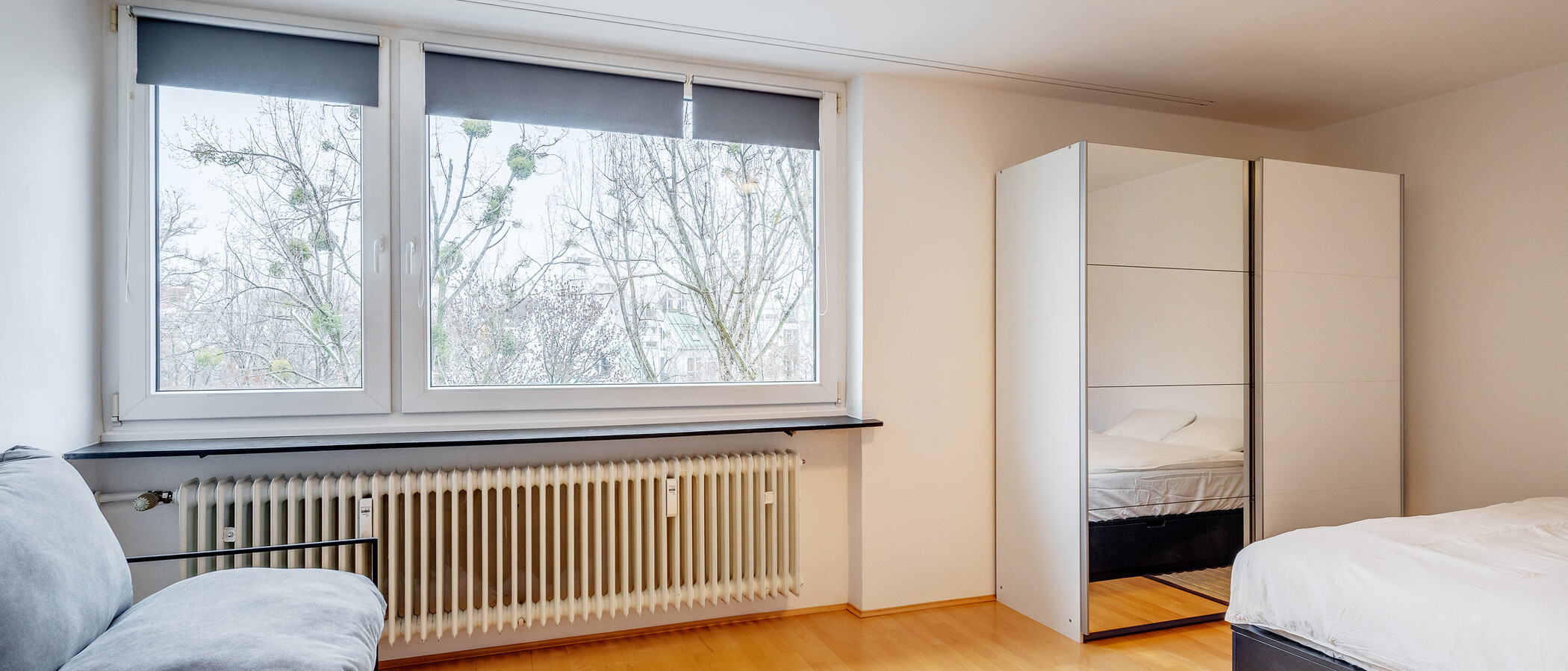 Apartment München Schwabing-West (rund um den Hohenzollernplatz) 04 Wohnbereich 11346