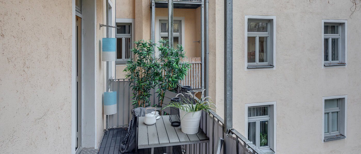 Wohnung München Glockenbachviertel 03 Balkon 11352