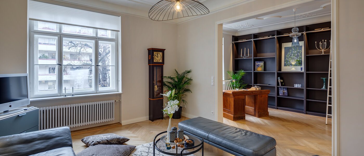 Wohnung München Glockenbachviertel 02 Wohnbereich 11352