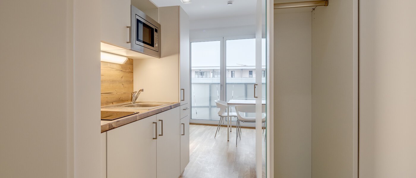 Apartment München Messestadt Riem 02 Küche 11387