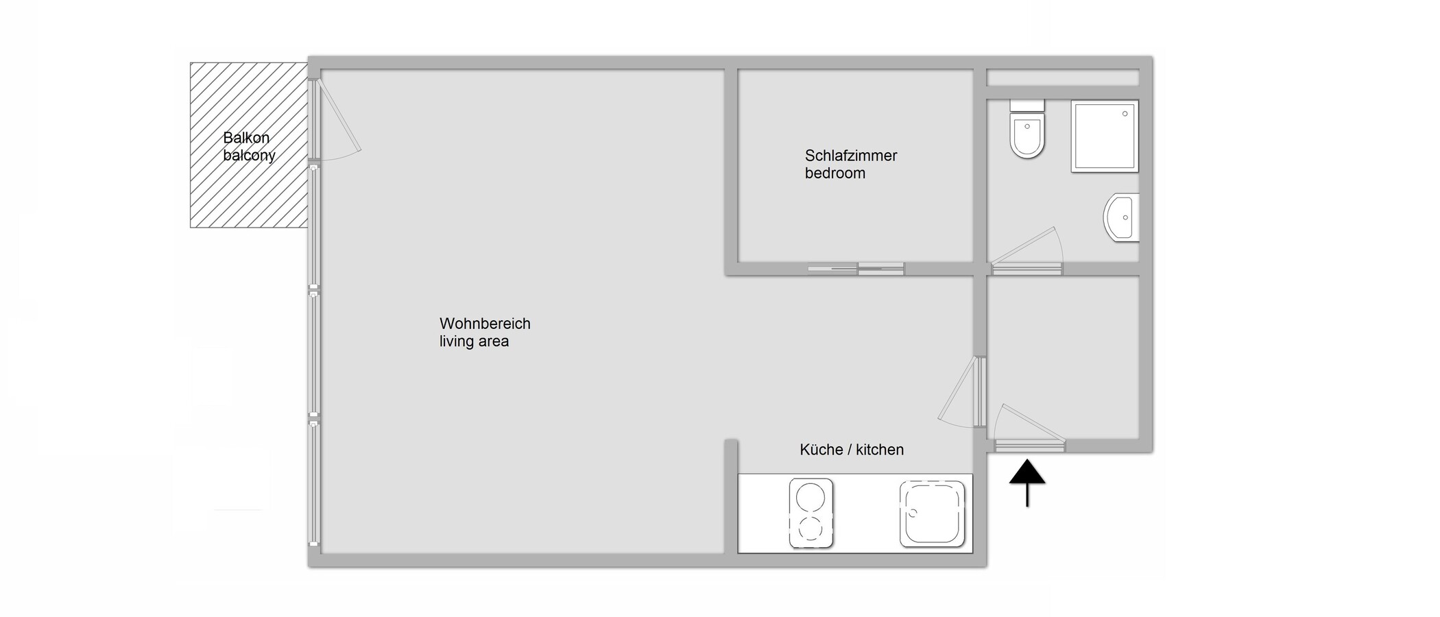 Wohnung München Milbertshofen 01 Grundriss 11407