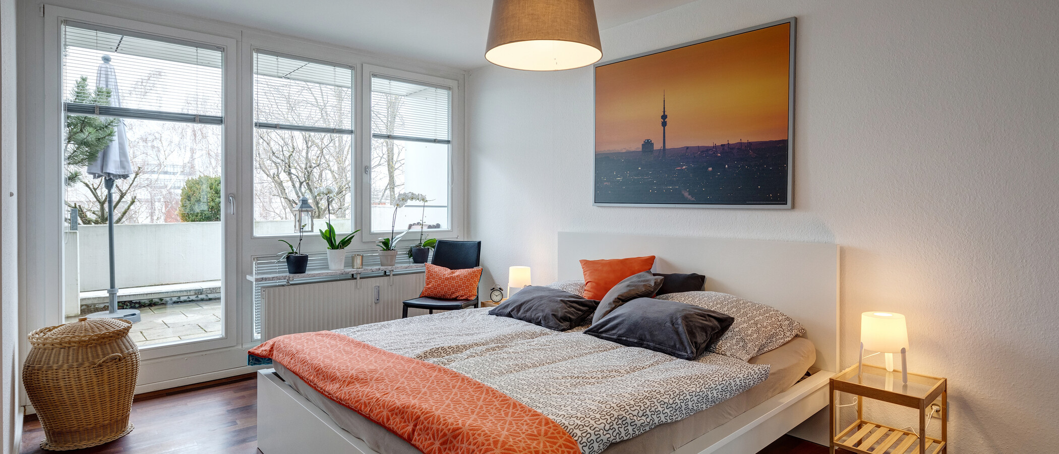 Galeriewohnung München Thalkirchen 01 Schlafzimmer 11415