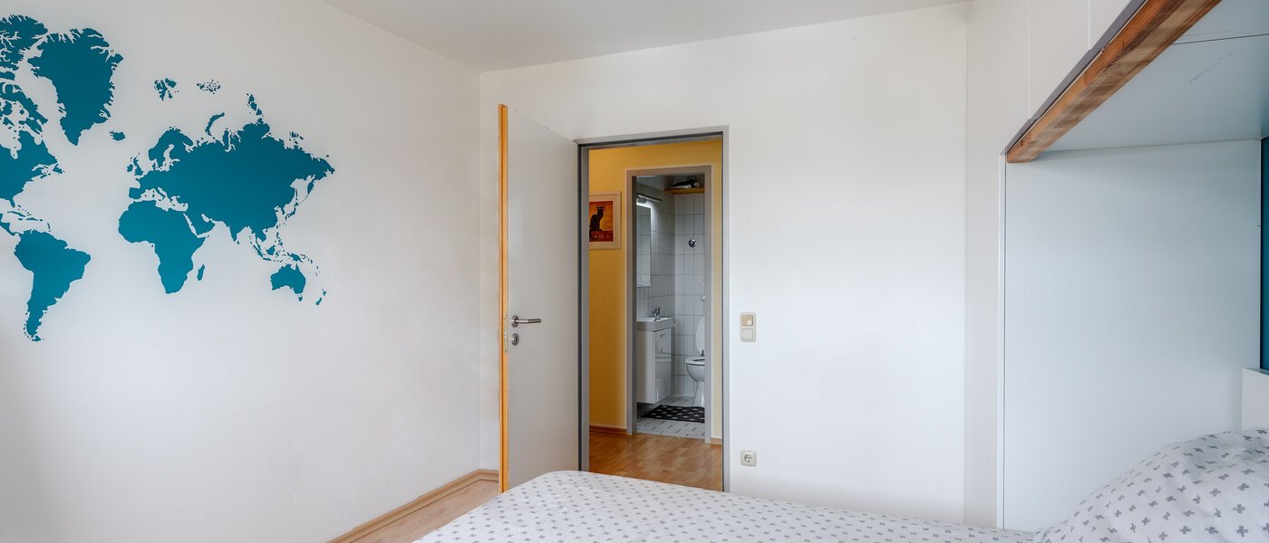 Dachgeschosswohnung München Schwanthalerhöhe 03 Schlafzimmer 11426