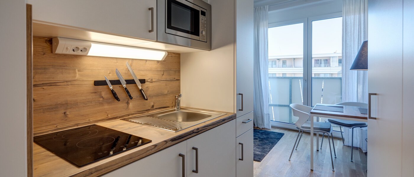 Apartment München Messestadt Riem 01 Küche 11435