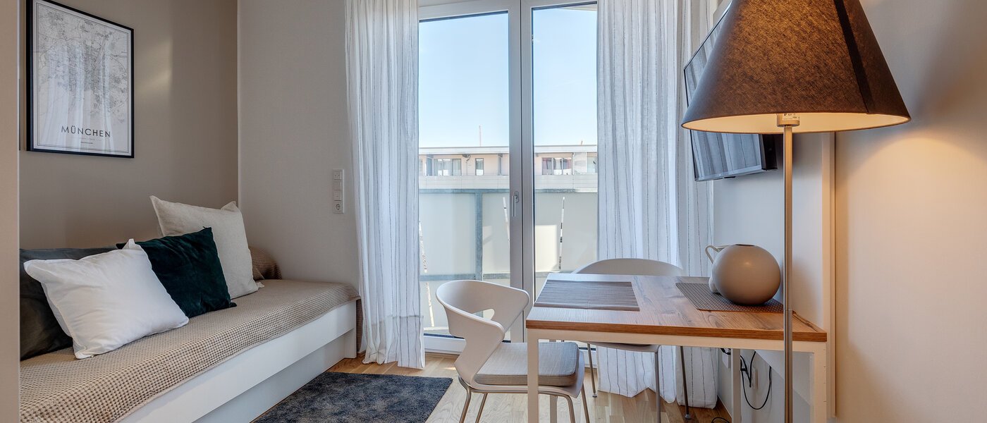 Apartment München Messestadt Riem 01 Wohnbereich 11435