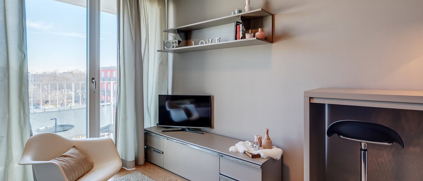 Apartment München Schwabing-West 01 Wohnbereich 11438