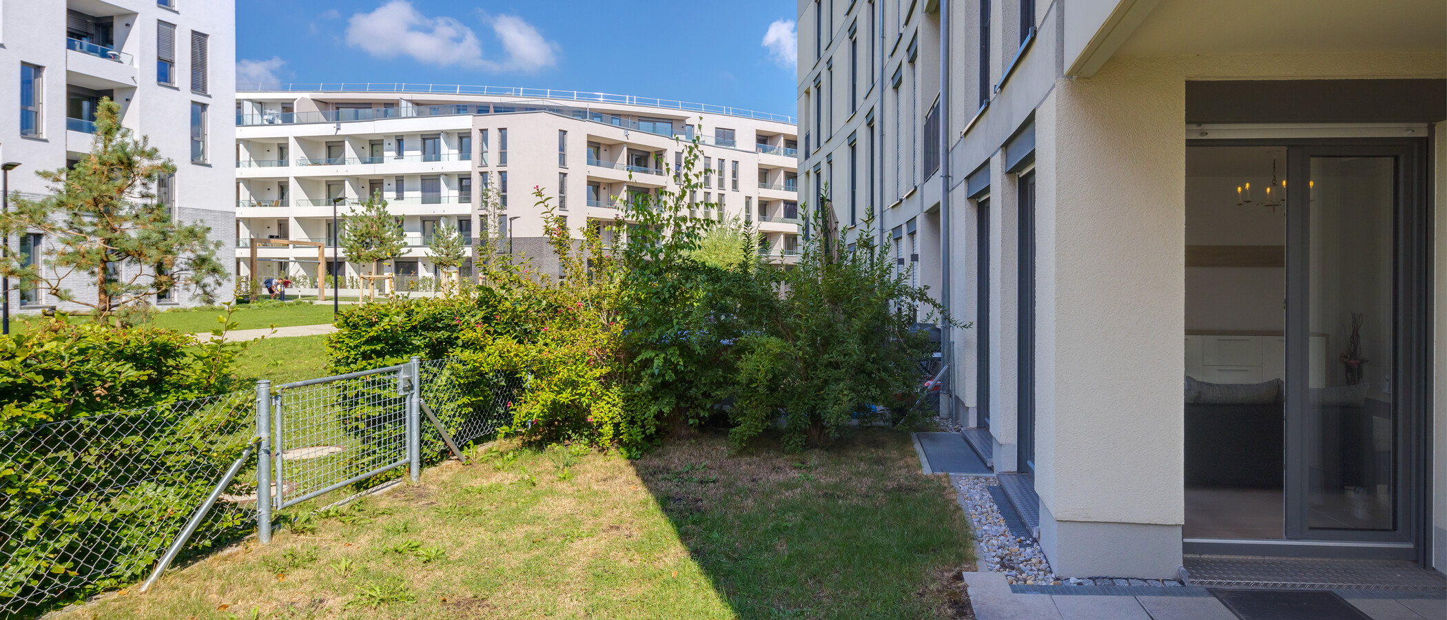 Gartenwohnung München Neuaubing 03 Garten 11442