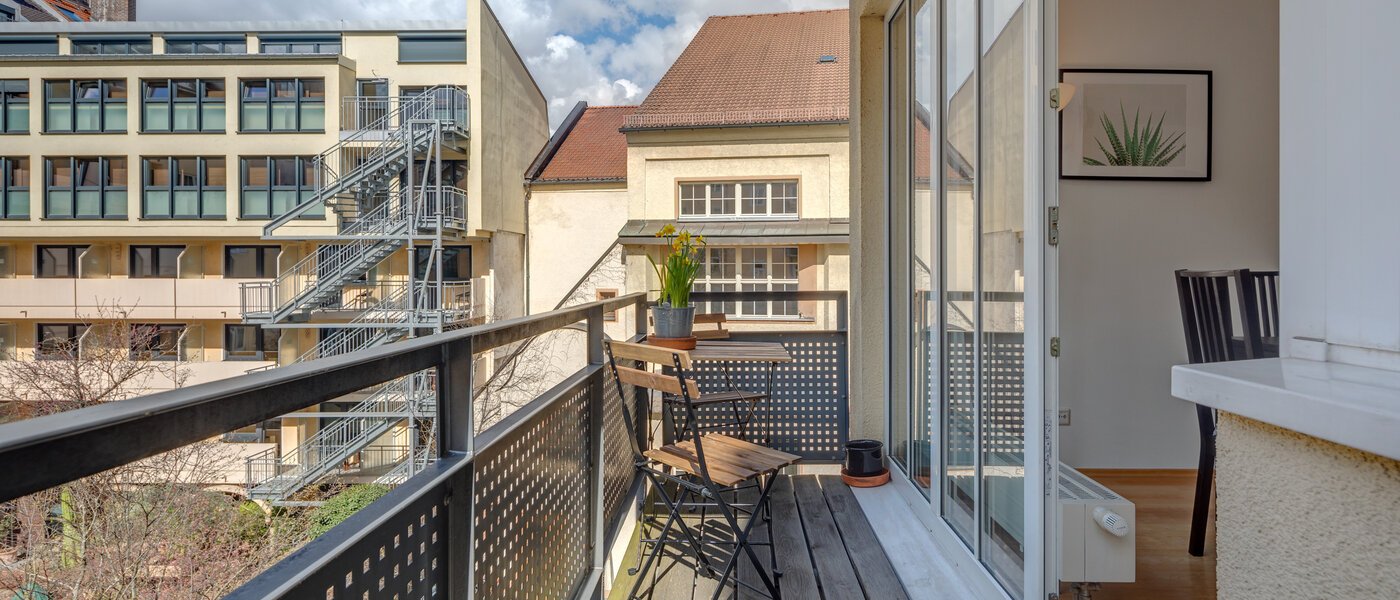Wohnung München Ludwigsvorstadt 01 Balkon 11492