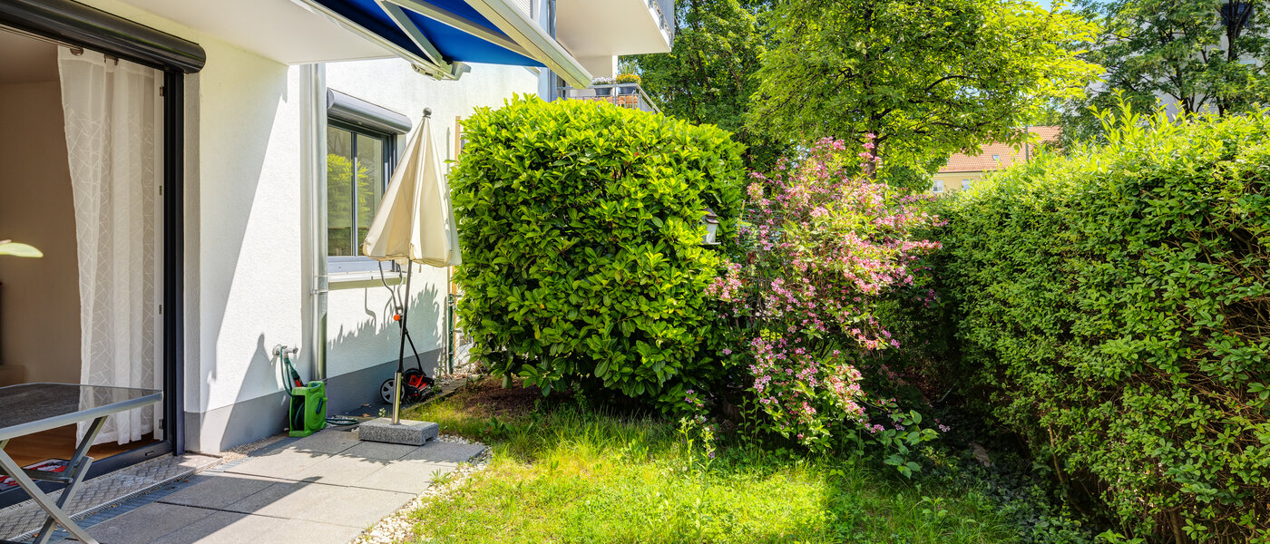 Wohnung München Milbertshofen 02 Garten 11493