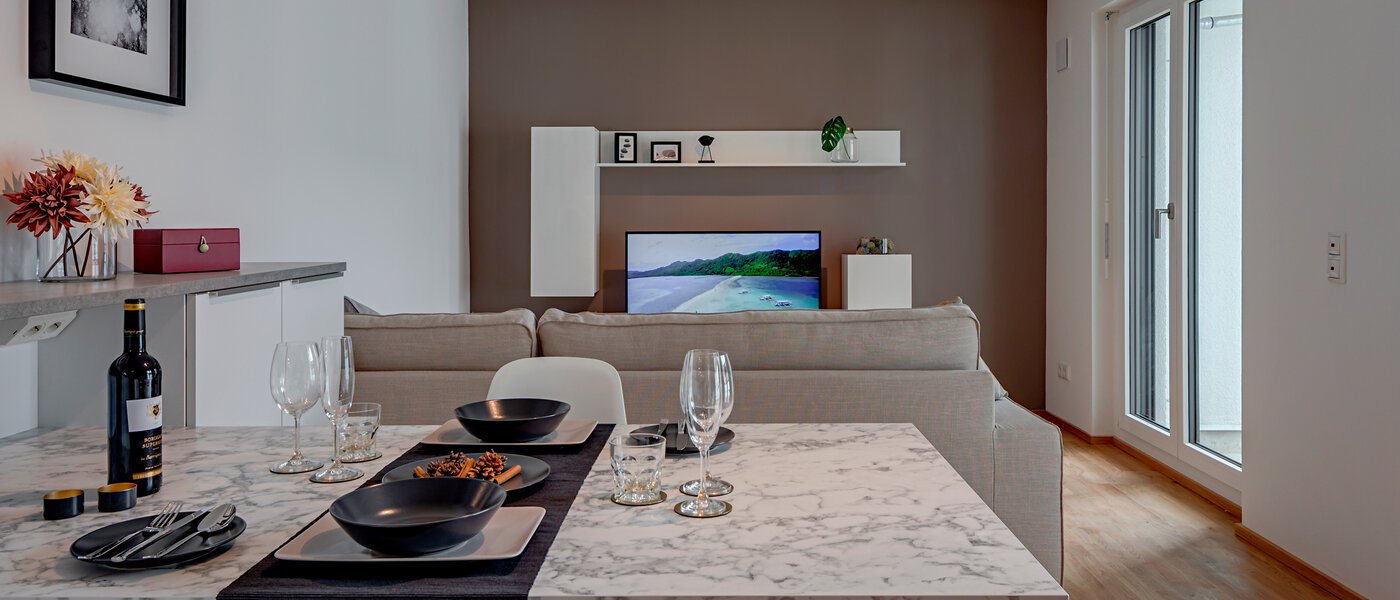 Wohnung München Riem 01 Wohnbereich 11494