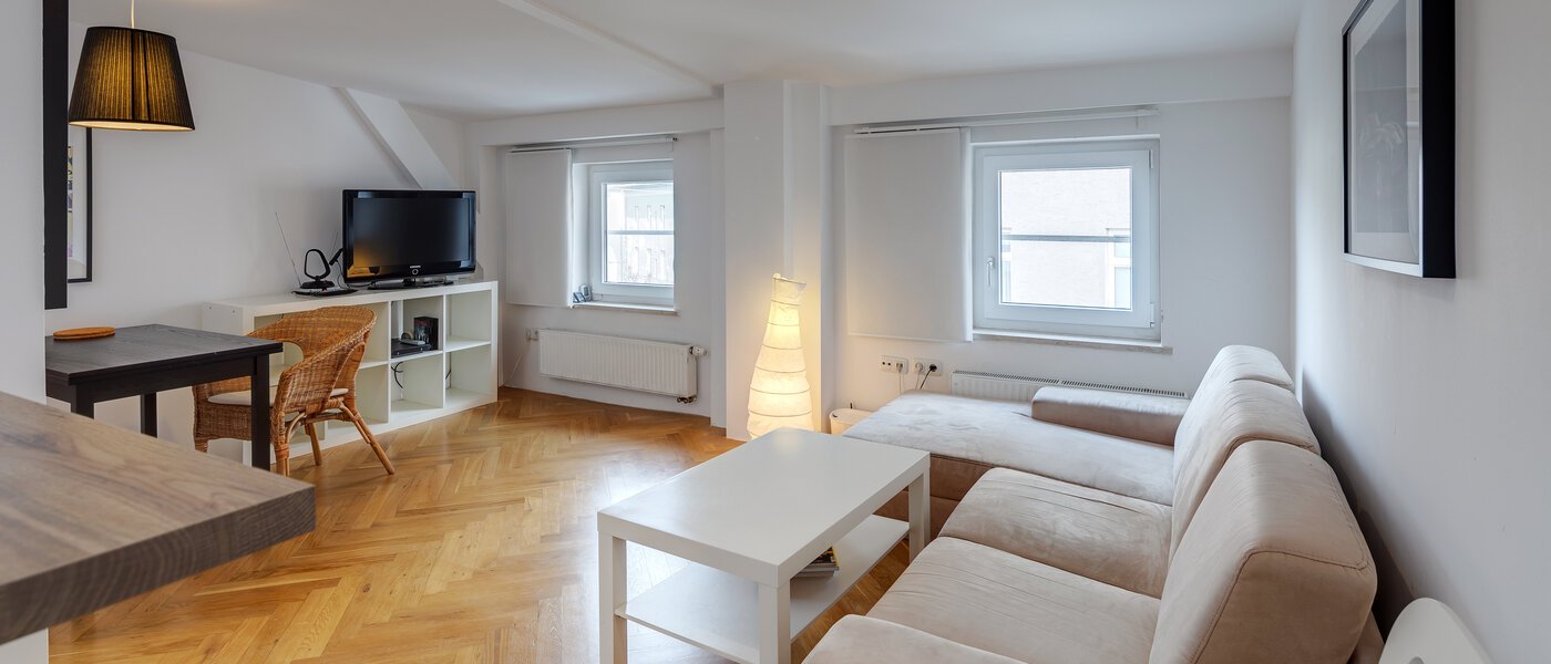Dachgeschosswohnung München Schwanthalerhöhe 04 Wohnbereich 11507