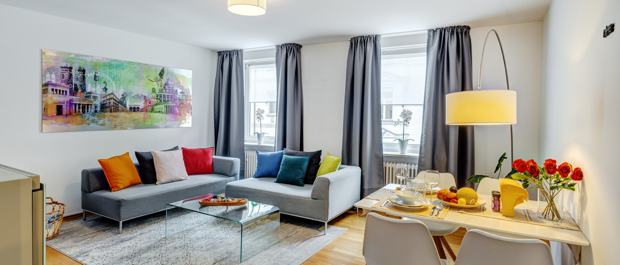 Wohnung München Lehel 01 Wohnzimmer 11536