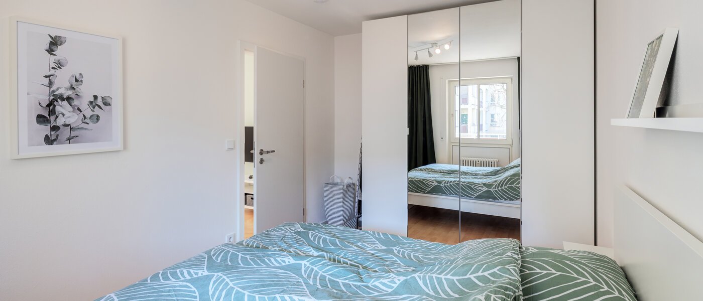 Wohnung München Schwabing-Nord (zw. Leopoldstraße & Englischen Garten) 02 Schlafzimmer 11551