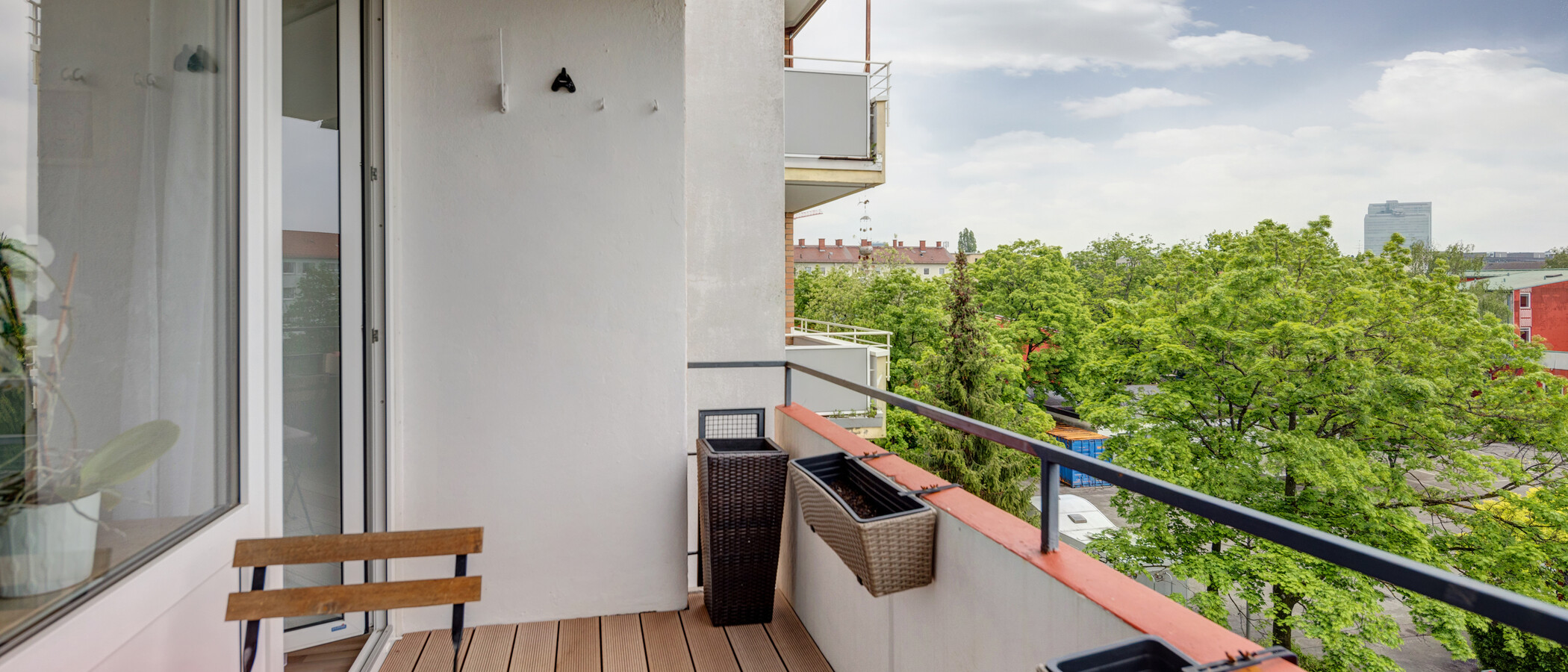 Wohnung München Milbertshofen 03 Balkon 11553