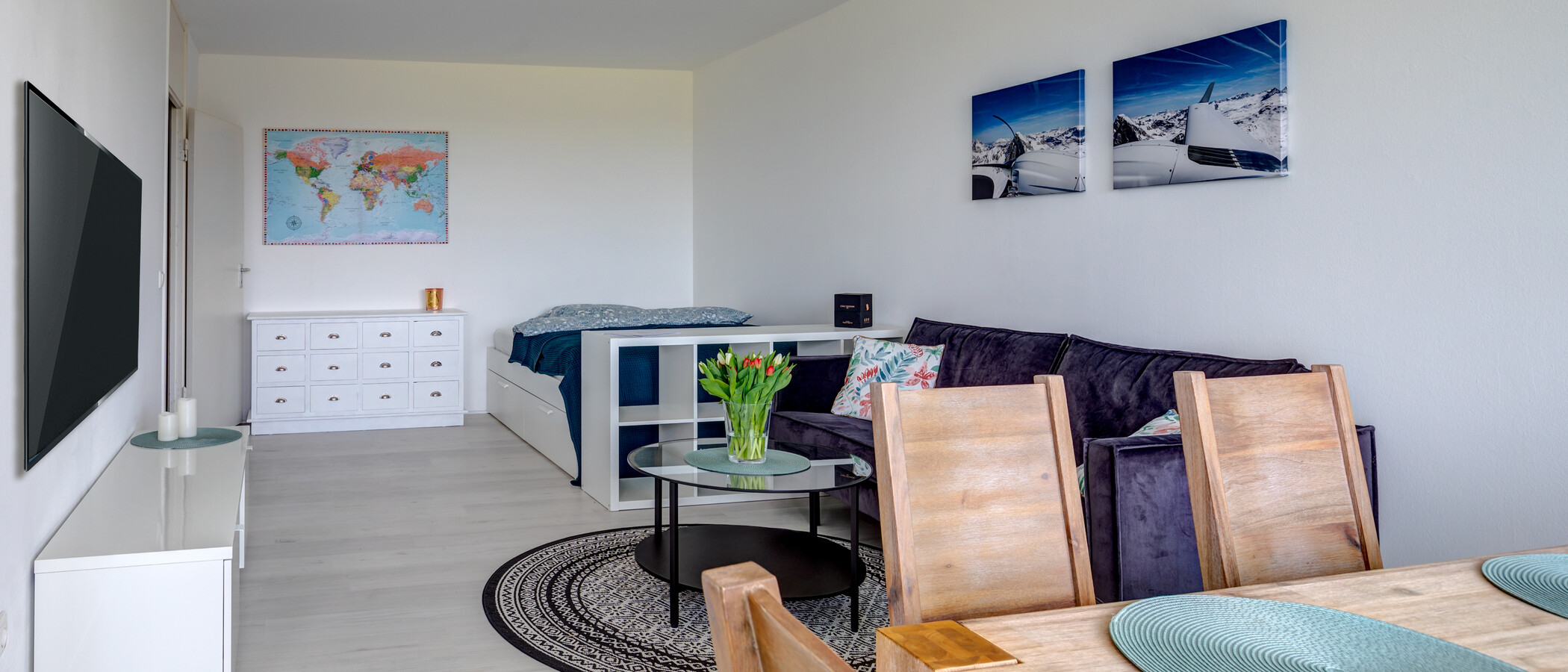Wohnung München Parkstadt Solln 05 Wohnbereich 11555