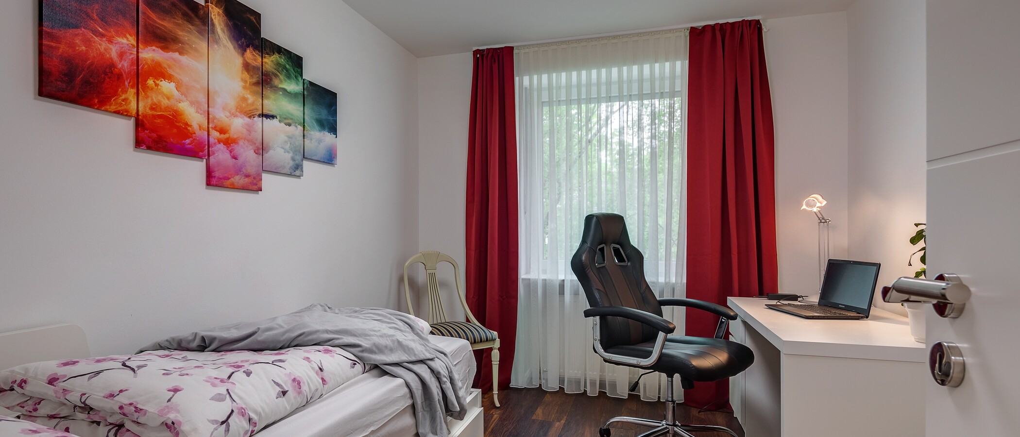 Wohnung München Thalkirchen 01 2. Schlafzimmer	 11557