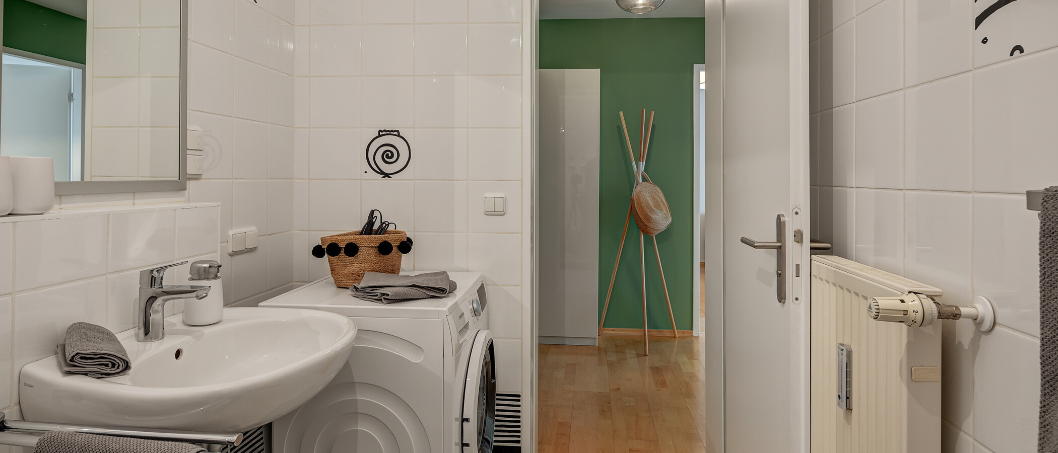 Wohnung München Schwabing-West (rund um den Hohenzollernplatz) 02 Badezimmer 11583