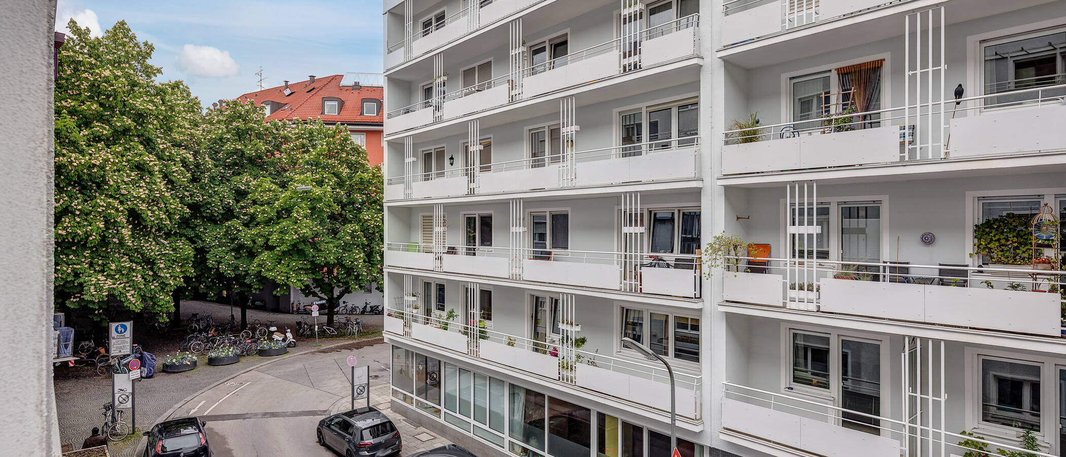 Wohnung München Schwabing-West (rund um den Hohenzollernplatz) 01 Aussicht 11583