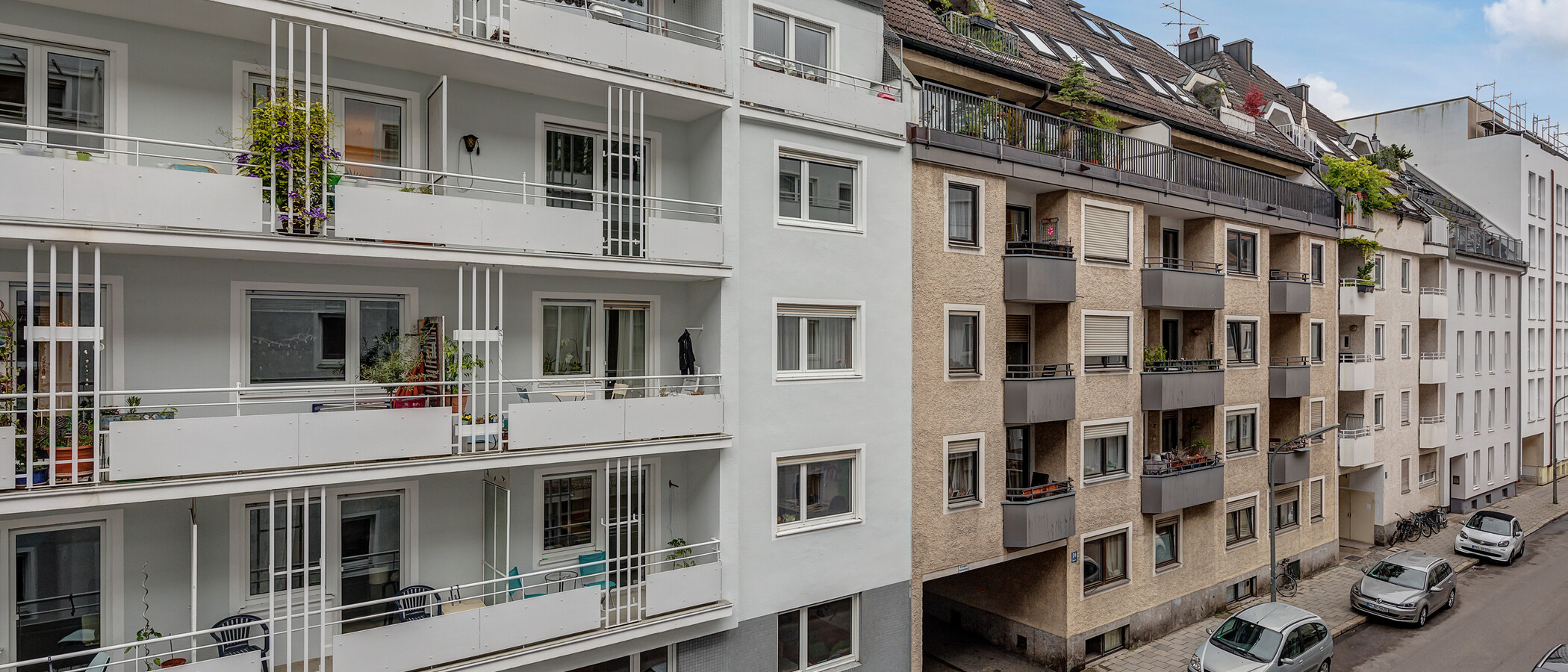 Wohnung München Schwabing-West (rund um den Hohenzollernplatz) 02 Aussicht 11583
