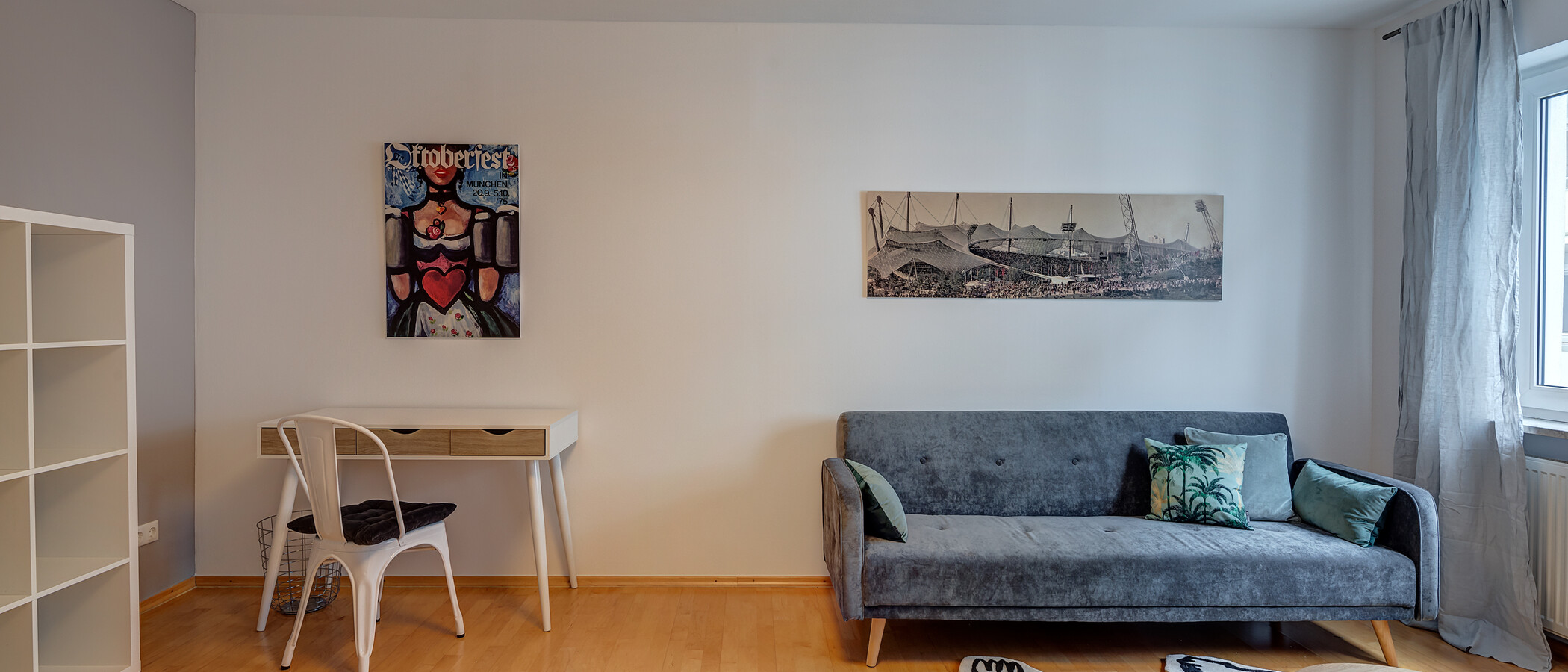 Wohnung München Schwabing-West (rund um den Hohenzollernplatz) 02 Wohnbereich 11583