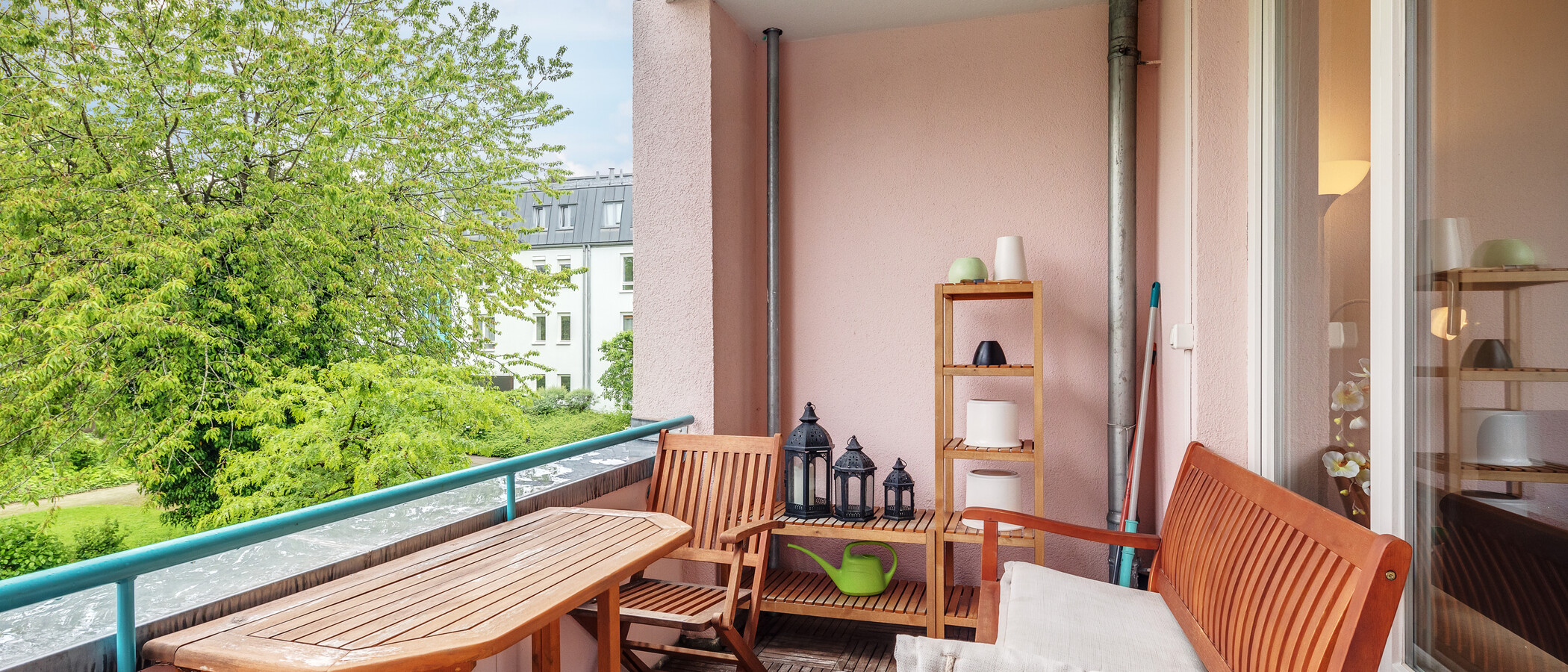 Wohnung München Oberföhring 01 Balkon 11585