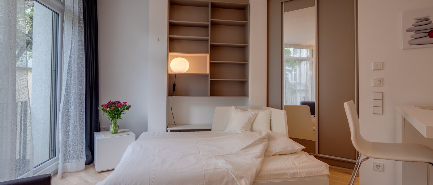 Apartment München Bogenhausen 01 Schlafbereich 11603