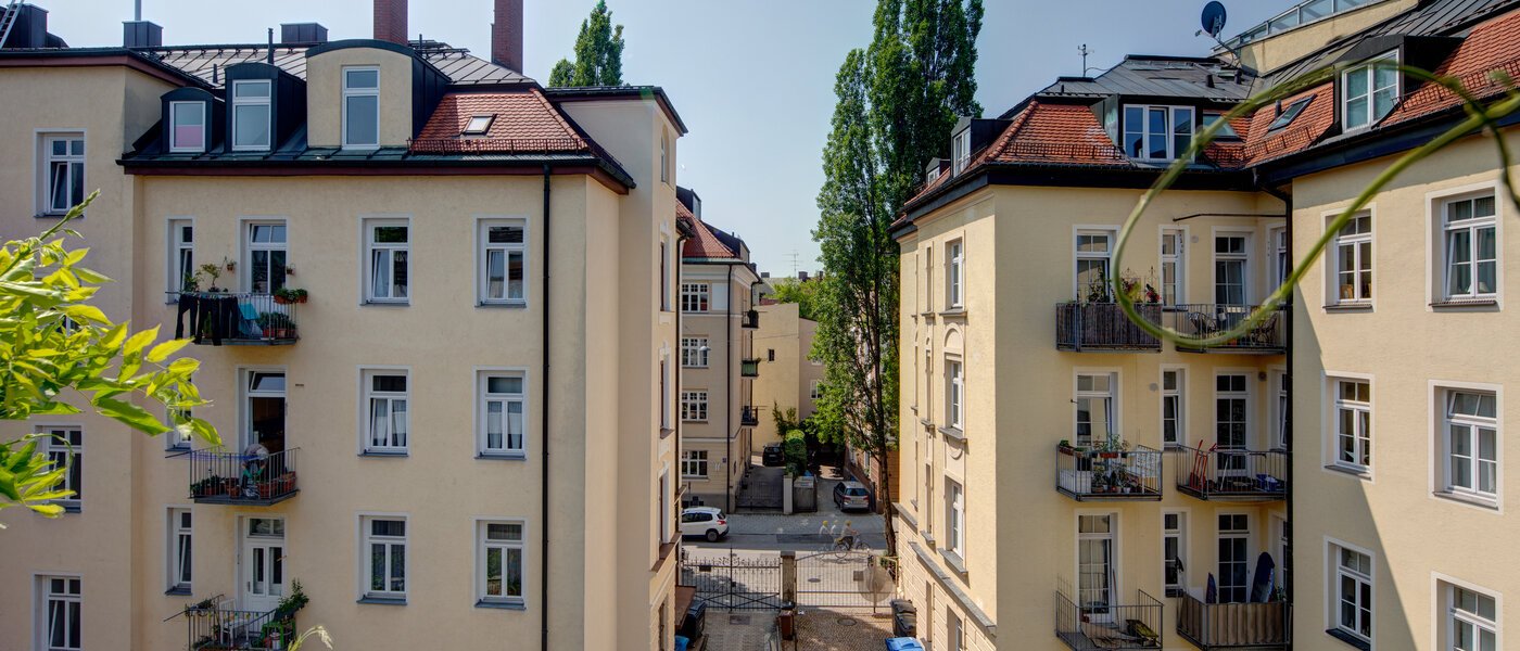 Wohnung München Schwabing (rechts der Leopoldstraße) 01 Aussicht 11606