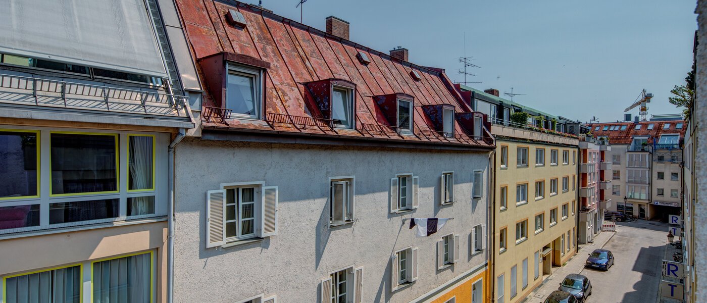Wohnung München Schwabing (rechts der Leopoldstraße) 02 Aussicht 11606