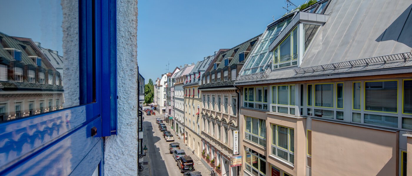 Wohnung München Schwabing (rechts der Leopoldstraße) 03 Aussicht 11606