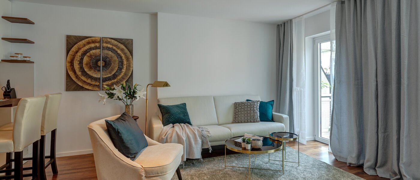 Wohnung München Schwabing (rechts der Leopoldstraße) 02 Wohnbereich 11606