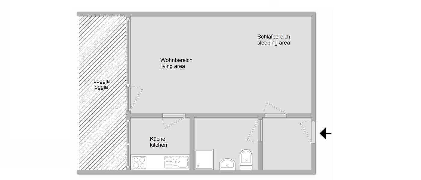 Wohnung München Laim 01 Grundriss 11608