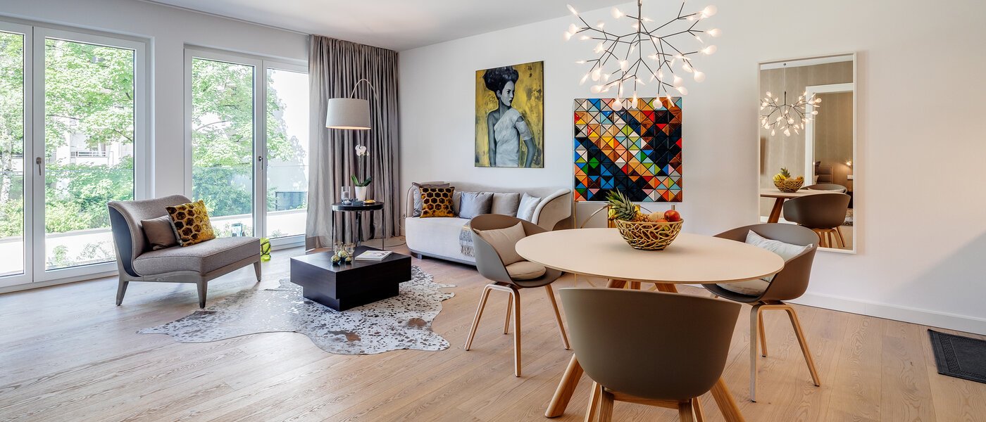 Wohnung München Maxvorstadt 02 Wohnbereich 11609