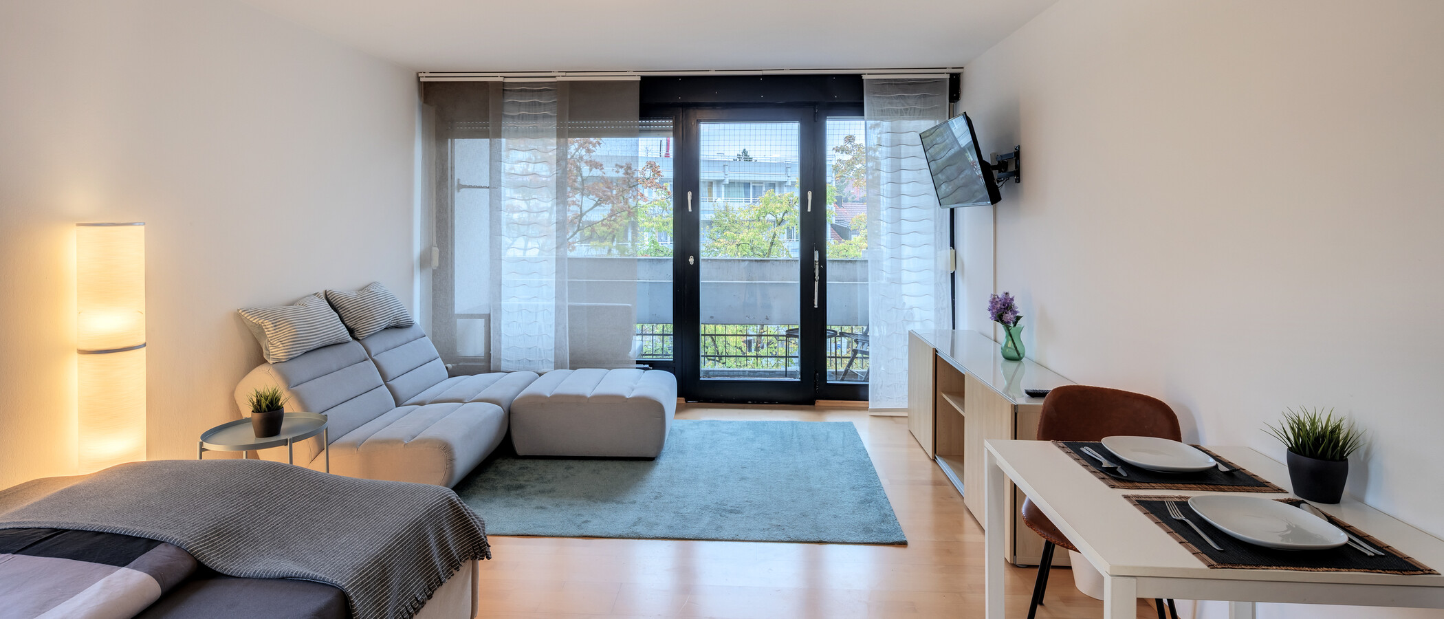 Wohnung München Milbertshofen 02 Wohnbereich 11650